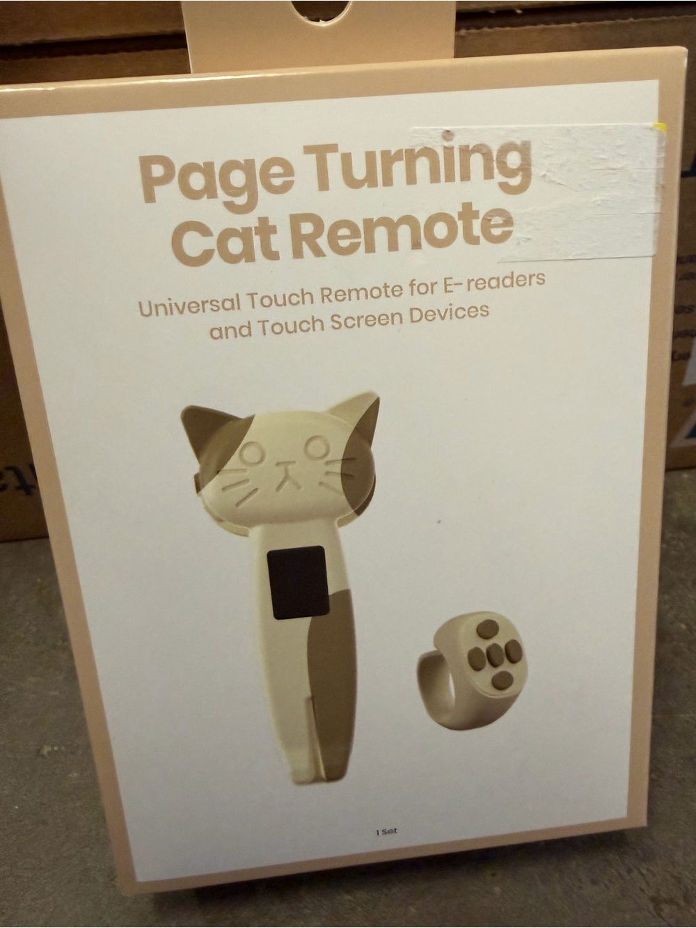 Page Turning Remote For E Readers Cat